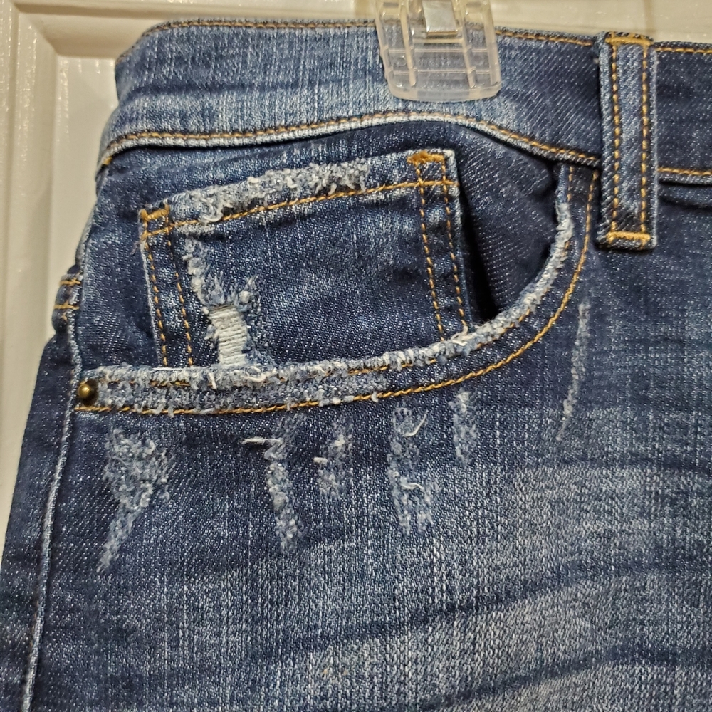 SP BLACK Distressed Cutoff shorts - Picture 5 of 10